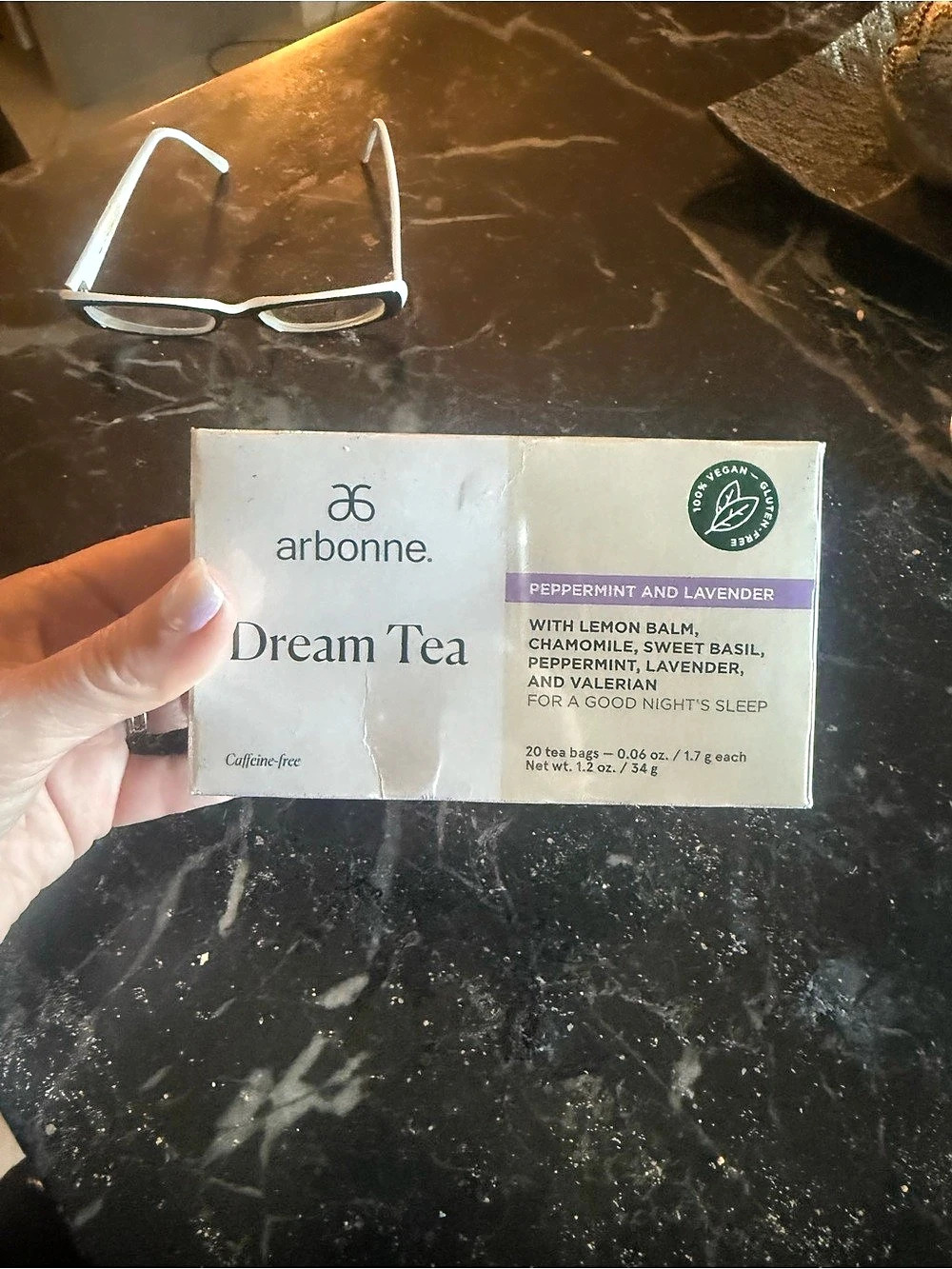 Arbonne Dream Tea (Dream Herbal Infusion) Peppermint & Lavender Herbal Tea
